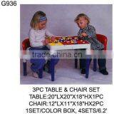 Kids Plastic 1-table and 4-chairs thumbnail-5