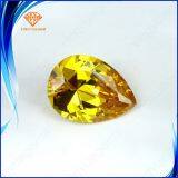 Wuzhou Wholesale Cubic Zirconia, Excellent Pear Cut Cubic Zirconia Stones,yellow Diamond Color cz Stone thumbnail-1
