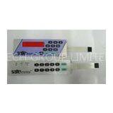 Waterproof 3M Pressure Sensitive Adhesive Membrane Key Switch Sticker With Poly Dome