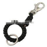 Punk Men PU Leather Keyring Keychain Key Ring Chain Keyfob,Llavero