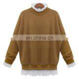 New Ladies Casual Sport Tops Plain Hoody Girls Lace Sweatshirt Jacket Plus Size thumbnail-2