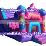 beautiful princess inflatable combo bouncy castle ID-CB098