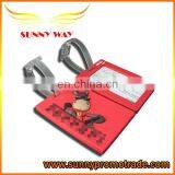 Wholesale Monkey Paul Pattern Fashion Travel Silicon Luggage Tag /PVC Baggage Label thumbnail-1