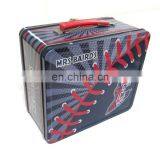 Hot sale custom tin lunch box with padlock