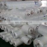 Transparent Leno scaffolding PE Tarpaulin, Mesh 3x3, UV treated, Roll packing