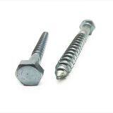 Superior Quality Wood Screw Zinc Plate Head China Handan DIN HEX HEAD WOOD SCREW thumbnail-5