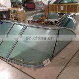 Yacht Customized Aluminum Alloy Boat Front Windshield Glass thumbnail-2