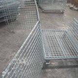 Steel Foldable Wire Mesh Container Custom Wire Container Wire Containers Exporter Steel Wire Mesh Container China thumbnail-5