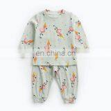 Мультяшные детские костюмы для мальчиков и девочек, корейские ночные сорочки для младенцев, домашняя одежда для весны и осени, одеяла для младенцев thumbnail-6