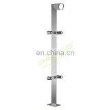 Hot Popular Glass Ss Balustrade Glass Balcony Railing Glass Balustrade Manufacturer China thumbnail-6