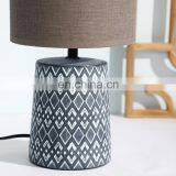 European Vintage Indoor Light Custom Home Table Decoration Ceramic Antique Desk Lamp With Logo thumbnail-2