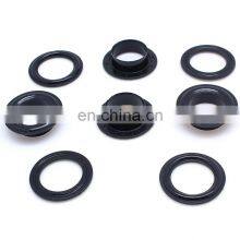 Fashion Hanging Hot Sale Round Colorful Black Garment Ring Plastic Curtain Eyelet/Grommets