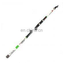 4.2m 4.5m 99% Carbon Spinning Rod Stainless Steel Guide Ring And Reel Anti-Winding Telescopic Fishing Rod