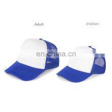 Promotional High Quality 3D Puff Embroidery Patch Trucker Cap Custom Foam Mesh Trucker Hat Cap