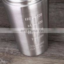 High Quality 500ml 700ml Stainless Steel Protein Shaker Bottle thumbnail-5