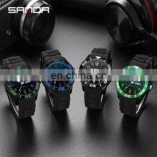 SANDA 6051 Fashion Men Quartz Watch Business Wristwatch Outdoor Sport Watch Man Waterproof thumbnail-3