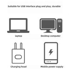 2022 New USB Plug Lamp Mobile Power Charging USB Small Book Lamps LED Eye Protection Reading Light Small Round Light Night Light thumbnail-5