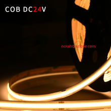 Cob Led Strip Flexible High Brightness White Warm/cold White Light-spot High Density COB Super Bright Ra90 24v thumbnail-2