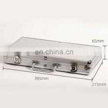 Verified Affordable Luxury Aluminum Alloy German OEM Portable Custom Box Poker Chip Case thumbnail-5