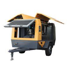 185 Cfm Mobile Diesel Engine Screw Air Compressor for Mining Sand Blasting thumbnail-3