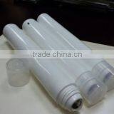110ml massage soft tube container with stainless steel roller ball