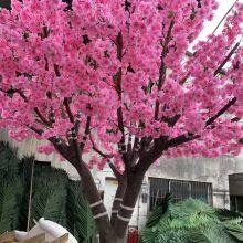 Customizable Large-scale Engineering Simulation Cheery Tree Artificial Peach Tree Decoration for Park Landscape