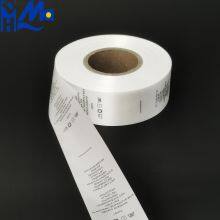 Wholesale Recyclable Satin Ribbon Gift Printed Ribbon Roll 100% Polyester Custom White Ribbon With Logo thumbnail-3