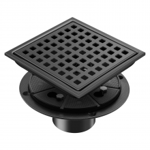 American Modern Design 304 Stainless Steel Square Floor Drain Cross-Border Kitchen Bathroom Deodorant for Amazon Product