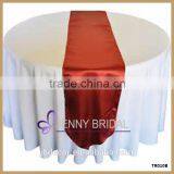 TR010C Luxury Silk Felt Purple Satin Linen Table Runner thumbnail-4