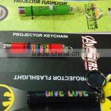 Promotion Gifts Led Flashlight Projector Keychain, Led Mini Logo Projector Torch Keychain thumbnail-6