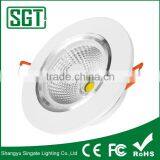 Round LED Ceiling Light 3/6/8inch Downlight 15W Aluminum Body CE RoHS