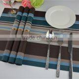 Europe Fashion New Style Blue With Brown Strip Rainbow Placemat thumbnail-3