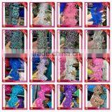 Fashion Guipure Lace Fabric Bridal Sequins French Net for Wedding Decorations thumbnail-4