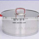 Professional German Technoque 304 Stainless Steel Casserole for Wholesale