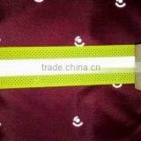 Fire Retardant Reflective Tape in Yellow With Silver in a 50mm Width