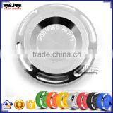 Customized CNC Aluminum Motorbike Fluid Reservoir Cap for Kawasaki NINJA 600 ZX-6R 07-08 thumbnail-1