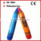 PVC advertising inflatable pencil with custmized logo