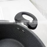 Popular Style Foreged Imitation Looks Grey Stone Marble Cookware in Surface thumbnail-5