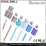 MFi certified Original MFI cable nylon braided 8 pin usb cable for iphone accessory