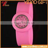 Custom Detachable Circle Silicone Slap Watch thumbnail-3