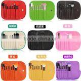 New 7 Pcs Brushes Powder Cosmetic Eyeshadow Tool Pro Lip Eyeliner Blush Brush Set Professional Kit For Face