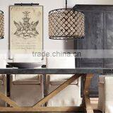 European Vintage Interior Decoration Suspension Light Fixture Moroccan Chandelier Lighting for Dining Living Room CZ2521/8 thumbnail-2