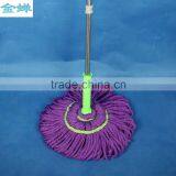 HOT Sales iron and steel handle cleaning mop twist mop with microfiber head