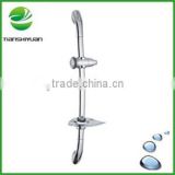 Bathroom stainless steel shower sliding bar with shower holder oval stainless steel bar