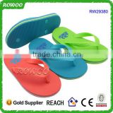 High Quality Colorful Branded Slipper Plain Rubber Flip Flops for Kids