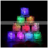 High quality 12pcs/lot Led Light Ice Cubes novelty party Sparkling Light Ice Slow Blinking Flashing long time