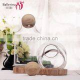 Handmade Clear Glass Planter thumbnail-1