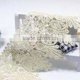8.5CM Crochet Cotton Flower Lace Trim For Garment Accessories thumbnail-1