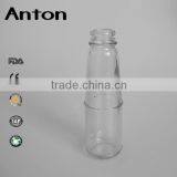 100ml Clear Round Vinegar Liquid Sesame Oil Glass Bottle With Screw Cap thumbnail-1