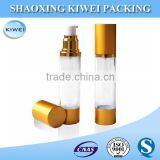 Bottle Plastic Gold Color Aluminum Cover thumbnail-1